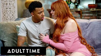 Ryšavá MILF Lauren Phillips odmeňuje nevlastného syna za to, že ju pozná lepšie ako jej manžel