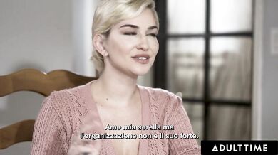 ADULT TIME – Skye Blue šuká neverného snúbenca svojej najlepšej kamošky, aby ho zbavila strachu zo svadby!