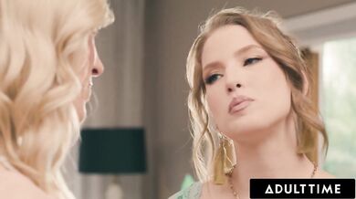 ADULT TIME – Lily LaBeau: Lesbická orgie s družičkami Octaviou Red, Ivy Ireland a Karinou Valentinou!