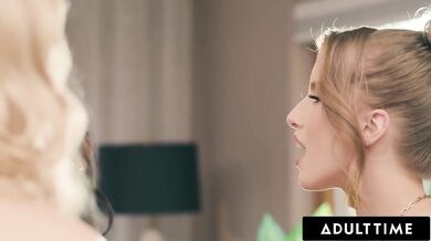 ADULT TIME – Lily LaBeau: Lesbická orgie s družičkami Octaviou Red, Ivy Ireland a Karinou Valentinou!