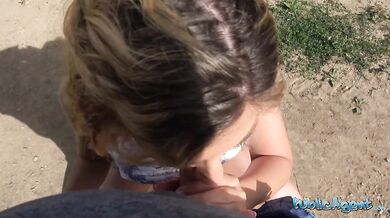 Public Agent – Super sexy európska dievčina s telom ako modelka je pristihnutá pri sexe na verejnosti