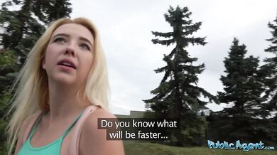 Public Agent – Zablúdená Američanka v Európe dostane tip na veľký penis miestneho chlapíka a má sex vonku!