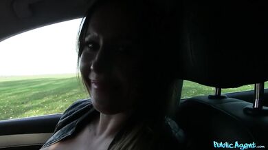 Public Agent – GIGANTICKÉ VEĽKÉ PRSIA, amatérska MILF spozorovaná vonku v prírode a presvedčená k sexu