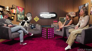 KENNA JAMES & MILLIE MORGAN – Fanúšikovské panenstvo, sex počas menštruácie a klaunské porno – THE ADULT TIME PODCAST