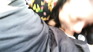 Gótka Alessa_Savage robí špinavý orál v aute