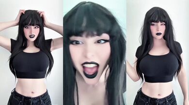 Sexy gotická dievčina