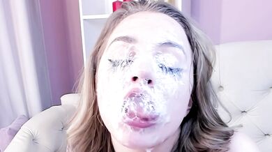 Video s fetišom zameraným na tvár