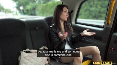 Kristina Grace jebe taxikára