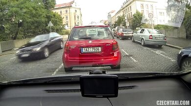 Ani Black Fox vyjebe nadržaného taxikára