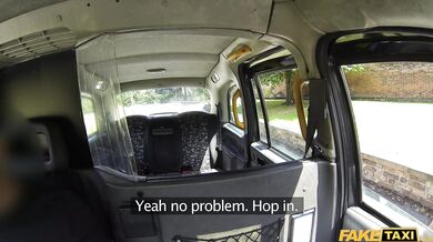 Fake Taxi - Prsnatá klientka vyplnená semenom v Londýne